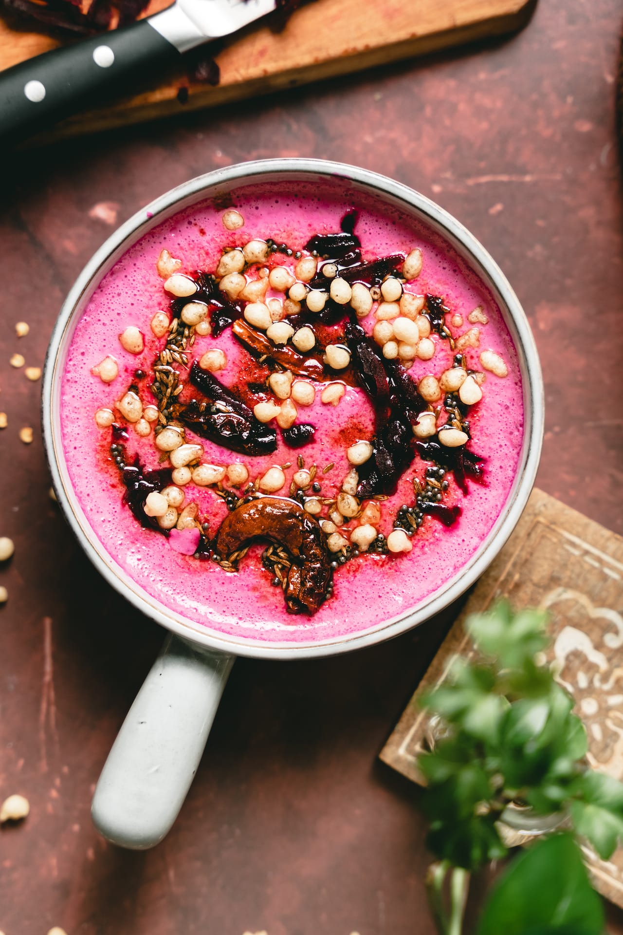 Beetroot Raita - Playful Cooking